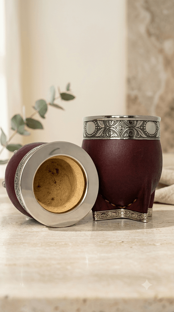 Mate Imperial Guarda de Alpaca Borravino